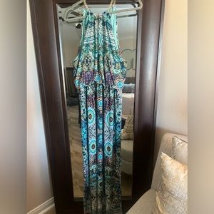 Teil Aztec maxi dress size 14
